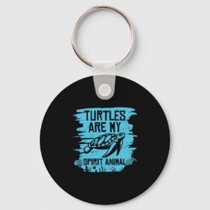 Porte-clés Turtle Lover Les tortues sont mes animaux d'espr