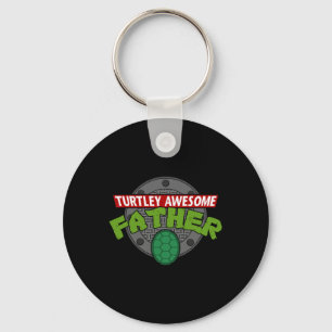 Porte-clés Turtley Awesome Père Awesome Fête des pères