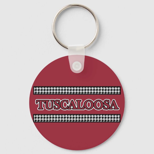 Porte-clés Tuscaloosa Houndstooth Porte - clé (Recto)