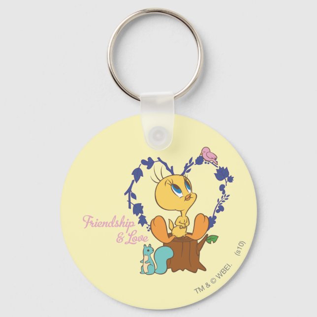 Porte-clés Tweety "Friendship And Love" (Recto)