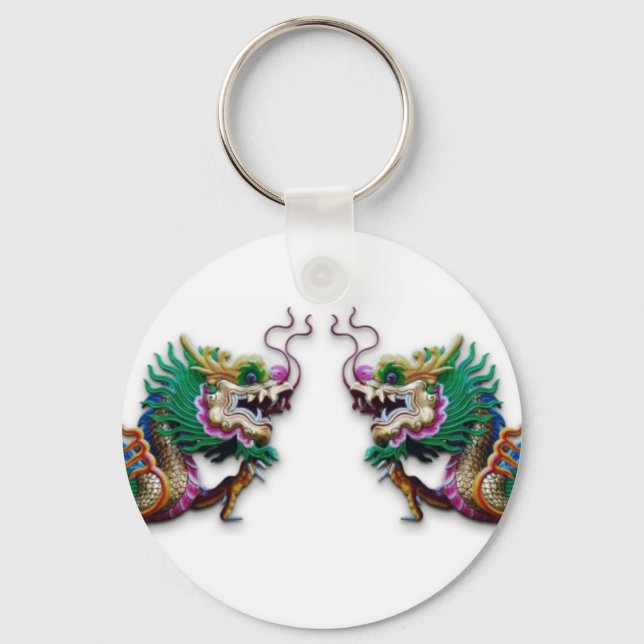 Porte-clés Twin Dragons (Recto)