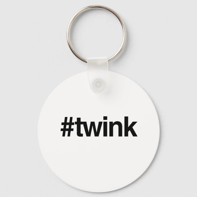 Porte-clés TWINK HASHTAG -.png (Recto)