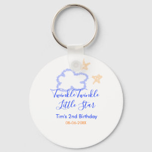 Porte-clés Twinkle scintillement petite étoile anniversaire v