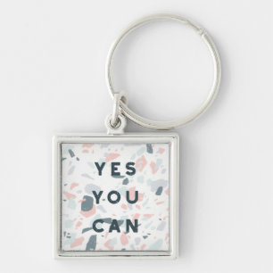 Porte-clés Typography - Yes You Can