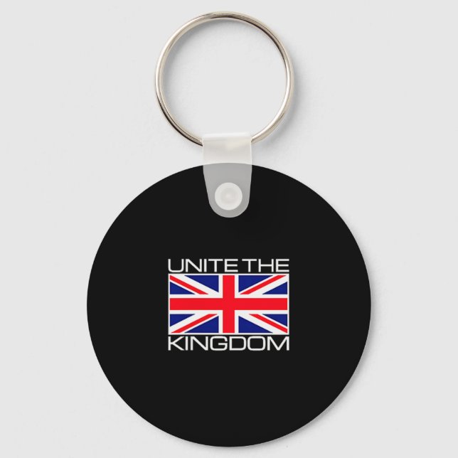 Porte-clés Uk British Union Jack Flag Unite The Kingdom  (Recto)