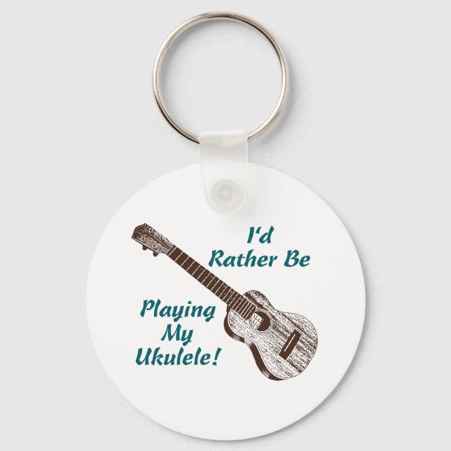 Porte-clés Ukulele (Recto)