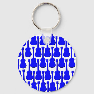 Porte-clés Ukuleles Bleus