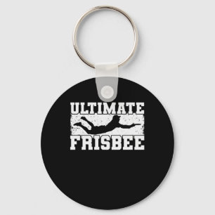 Porte-clés Ultimate Frisbee joue au sport sur la plage