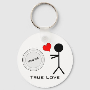 Porte-clés Ultimate Frisbee True Love