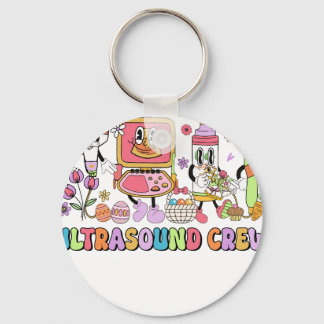 Porte-clés ultrasound crew, retro, vintage