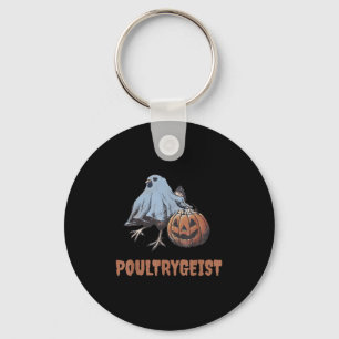 Porte-clés Ultrygeist Halloween poulet fantôme