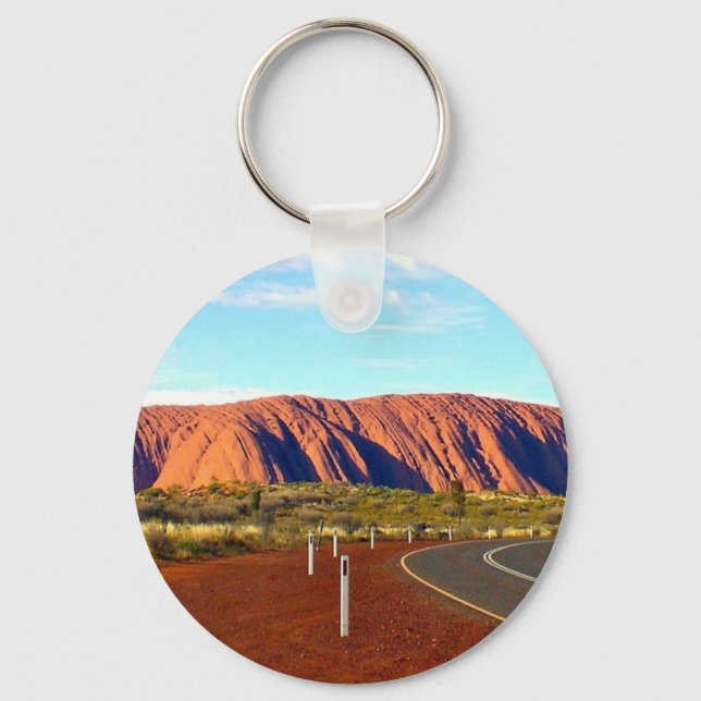 Porte-clés Uluru / Ayers Rock - Australie (Recto)