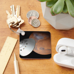 Porte-clés Un Appareil Spatial Encaissé D'Aérocoque En Approc