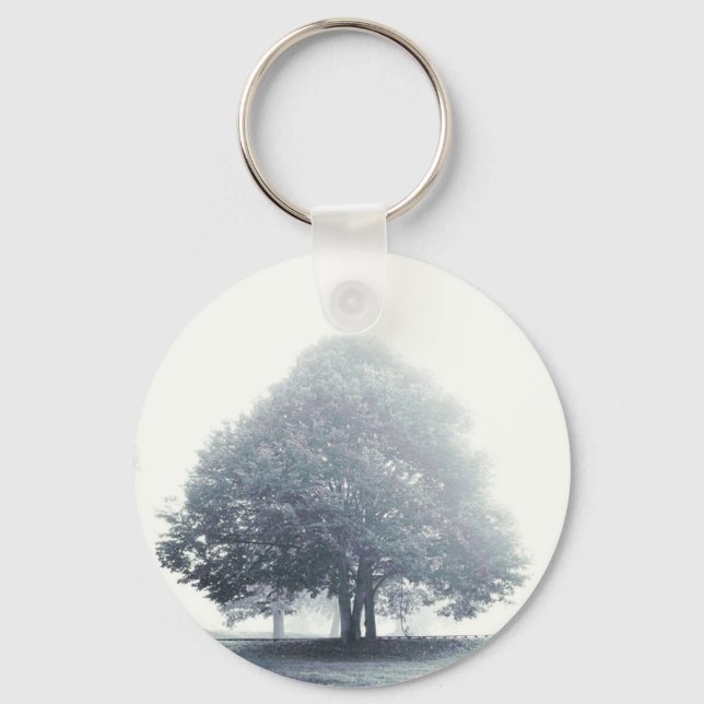 Porte-clés Un arbre dans le brouillard (Recto)