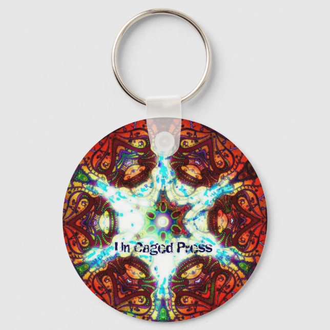 Porte-clés Un Caged Press Porte - clé (Recto)