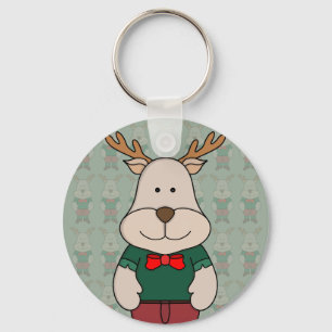 Porte-clés Un cerf mignon