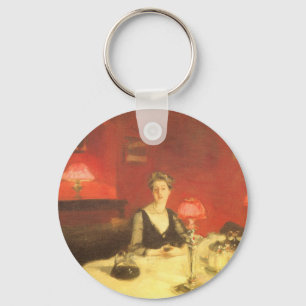 Porte-clés Un dîner table de nuit par John Singer Sargent