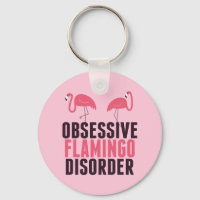 Un Flamant rose Obsessionnel mignon