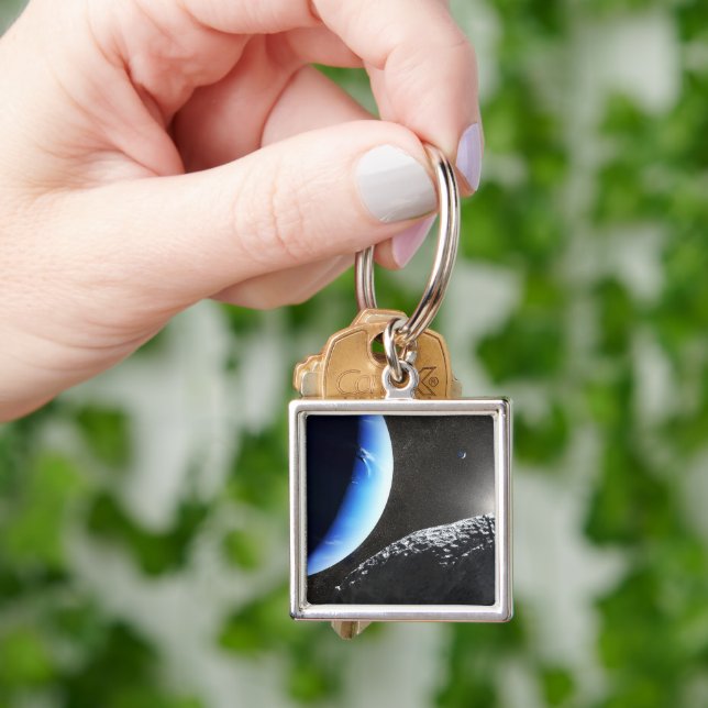 Porte-clés Un Hippocamp de la minuscule lune de Neptune. (main)