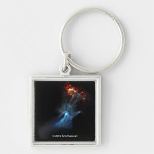 Porte-clés Un jeune pulsar montre sa main