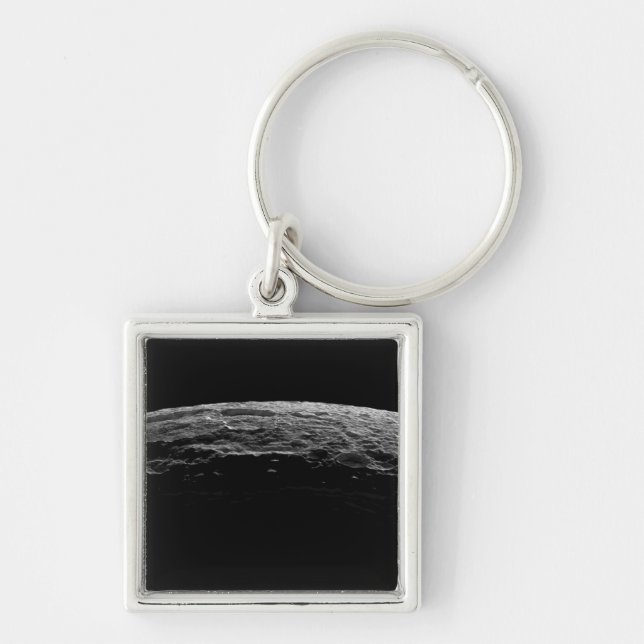 Porte-clés Un paysage irréel de la lune de Saturne (Devant)