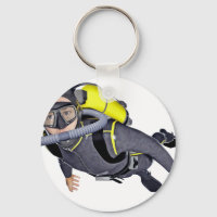 Un plongeur SCUBA