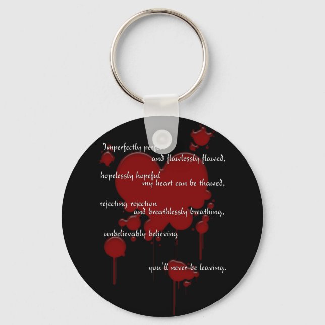 Porte-clés Un Porte - clé imparfait (Recto)