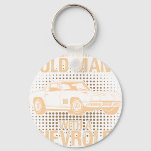 Porte-clés Un vieil homme CHEVROLET CORVETTE 1vintagevintagev
