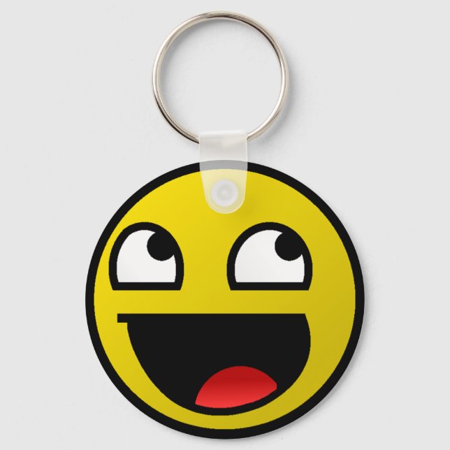 Porte-clés Un Visage Magnifique ! (Recto)