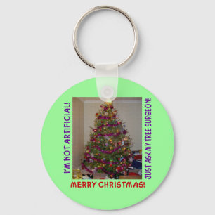 Porte-clés Un vrai sapin de Noël