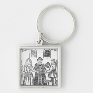 Porte-clés Une cérémonie de mariage