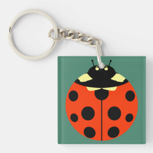 Porte-clés Une coccinelle