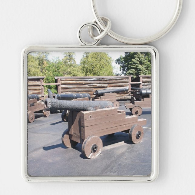 Porte-clés Une collection de canons (Devant)