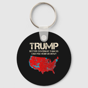 Porte-clés Une meilleure couverture de Trump par Trump
