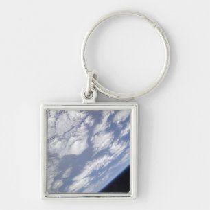 Porte-clés Une partie bleue et blanche de la Terre