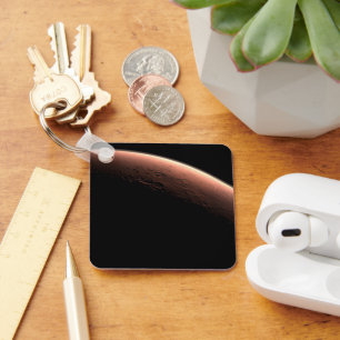 Porte-clés Une Partie De Mars À La Limite De La Lumière Et De