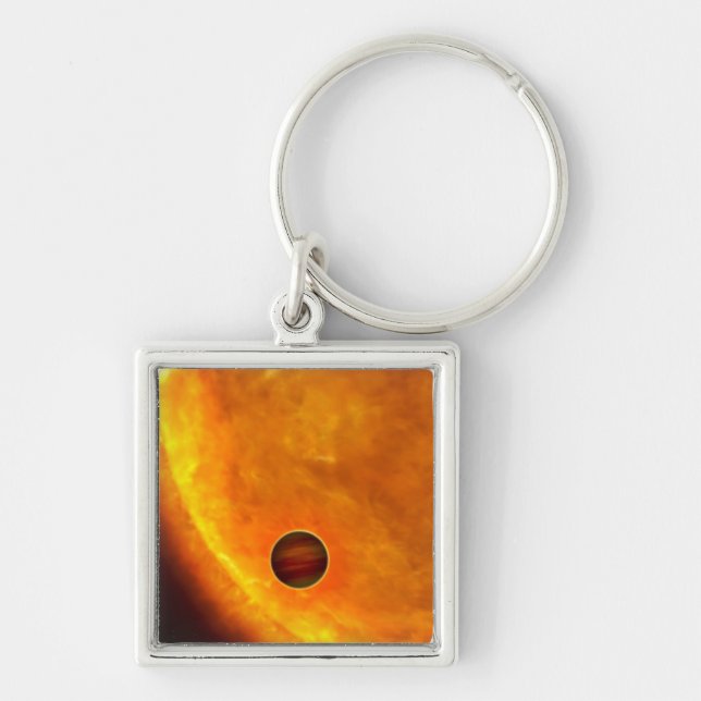Porte-clés Une planète de taille Jupiter (Devant)