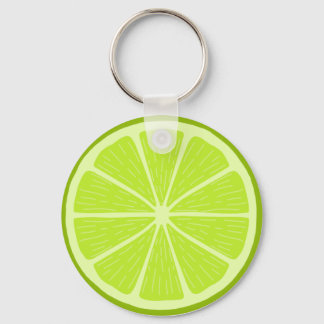Porte-clés Une tranche de chaux - Citrus fruit !