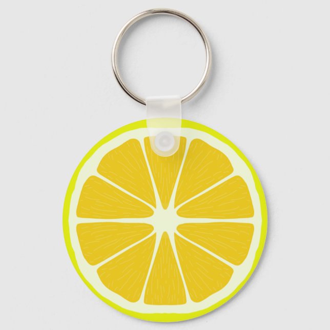 Porte-clés Une tranche de citron - Citrus fruit ! (Recto)