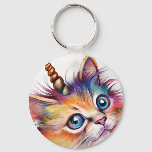 Porte-clés Unicorn Kitten Porte - clé