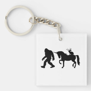 Porte-clés Unicorne, Bigfoot, Jackalope