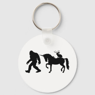 Porte-clés Unicorne, Bigfoot, Jackalope