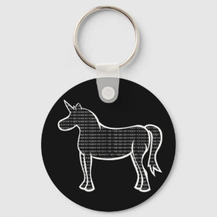 Porte-clés Unicorne binaire