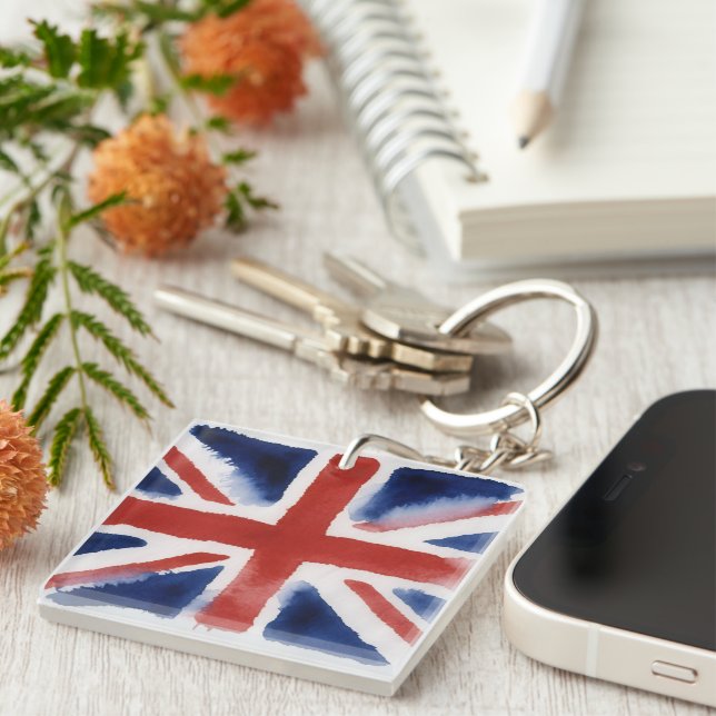 Porte-clés Union jack key rings (Devant Droit)