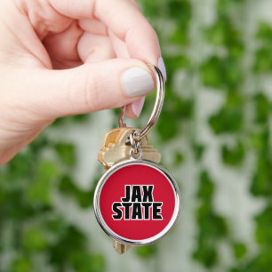 Porte-clés Université d'État de Jacksonville JAX STATE Texte