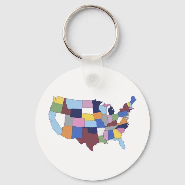 PORTE-CLÉS USA (Recto)
