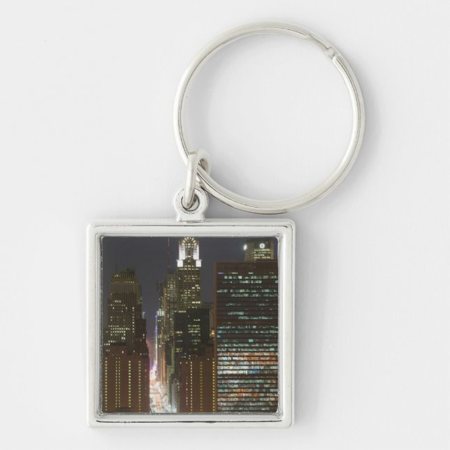 Porte-clés USA, New York City, Midtown avec (Devant)