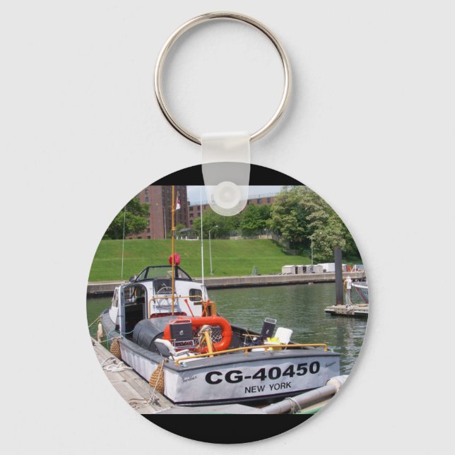 Porte-clés USCG 40 Pied utilitaire Bateau grand # 40450 (Recto)