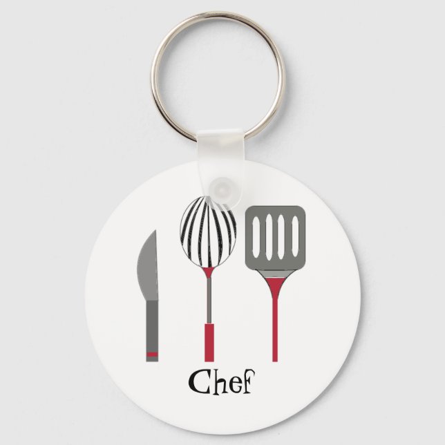 Porte-clés Ustensiles de cuisine (Recto)