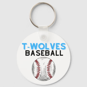 Porte-clés Uwharrie Timberwolves Baseball Keychain